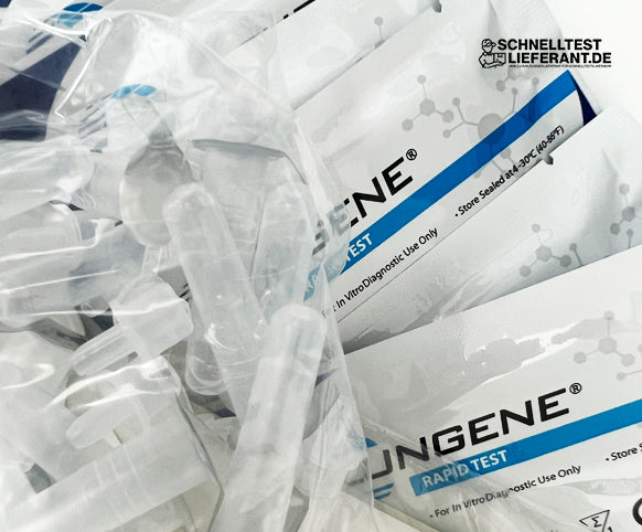 Profi Clungene® SARS-CoV-2 Antigen Schnelltest 3in1 MHD 06/26 - (25er Box) - Für geschultes/med. Personal - Schnelltest-lieferant.de