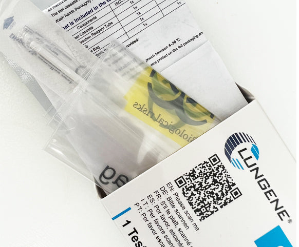 Clungene® Covid-19 Corona Schnelltest für Laien (Selbsttest) - Einzeln verpackt - Schnelltest-lieferant.de