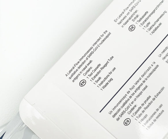 Clungene® Covid-19 Corona Schnelltest für Laien (Selbsttest) - Einzeln verpackt - Schnelltest-lieferant.de