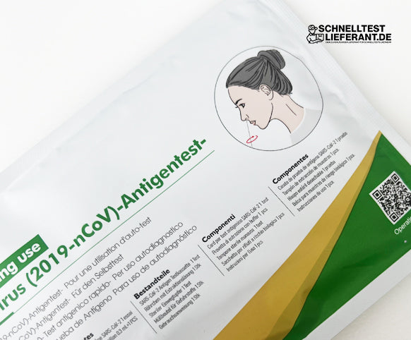 Hotgen® Covid-19 Corona Schnelltest für Laien (Selbsttest) - Einzeln verpackt - Schnelltest-lieferant.de