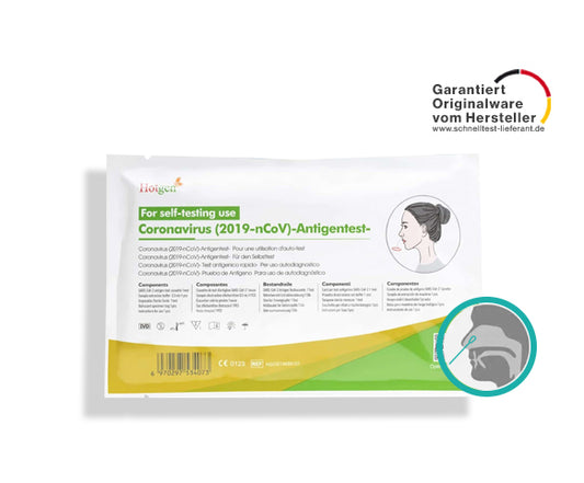 Hotgen® Covid-19 Corona Schnelltest für Laien (Selbsttest) - Einzeln verpackt - Schnelltest-lieferant.de